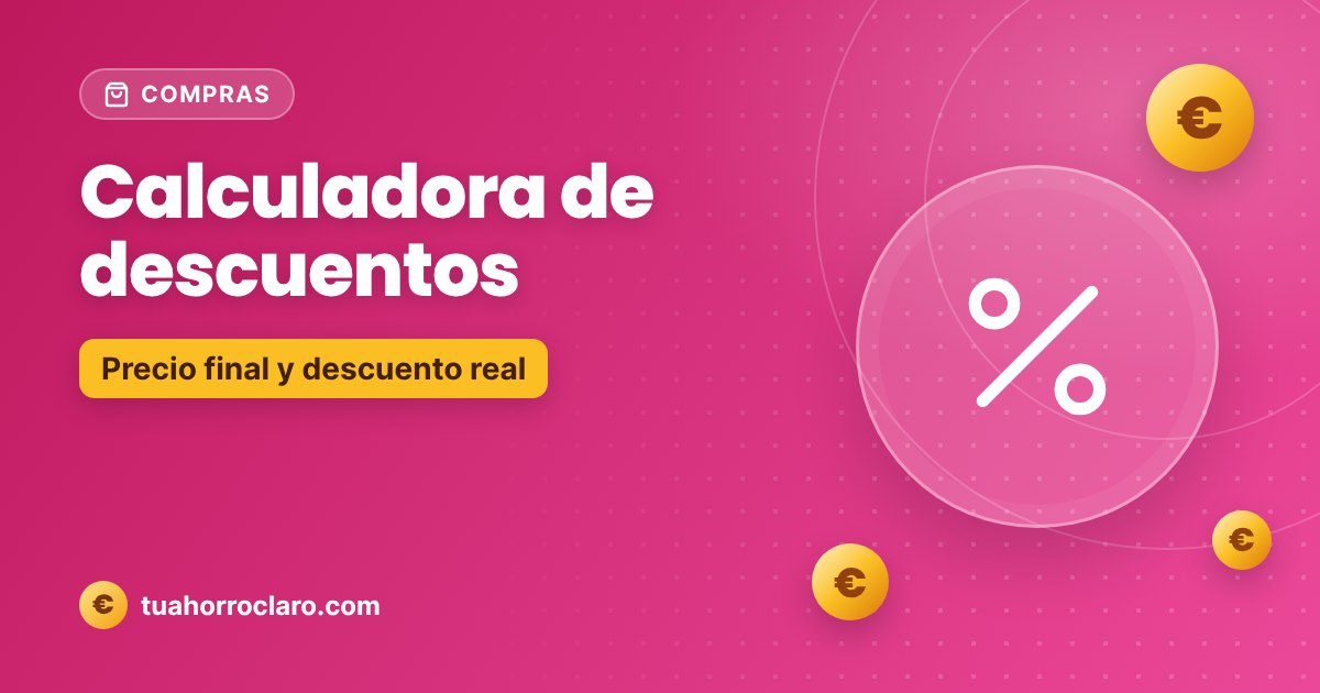 Calculadora de descuentos